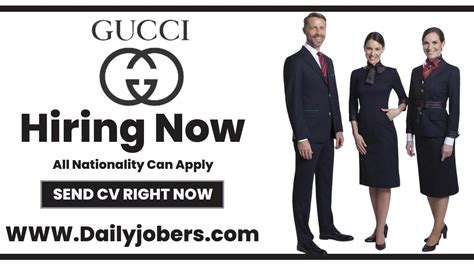 gucci careers roma|gucci outlet job.